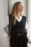 Lana Grossa SLIPOVER Alta Moda Cashmere 16 - Strikkeoppskrift (SE)