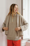 Lana Grossa CARDIGAN Cashmere Verde - Strikkeoppskrift (SE)
