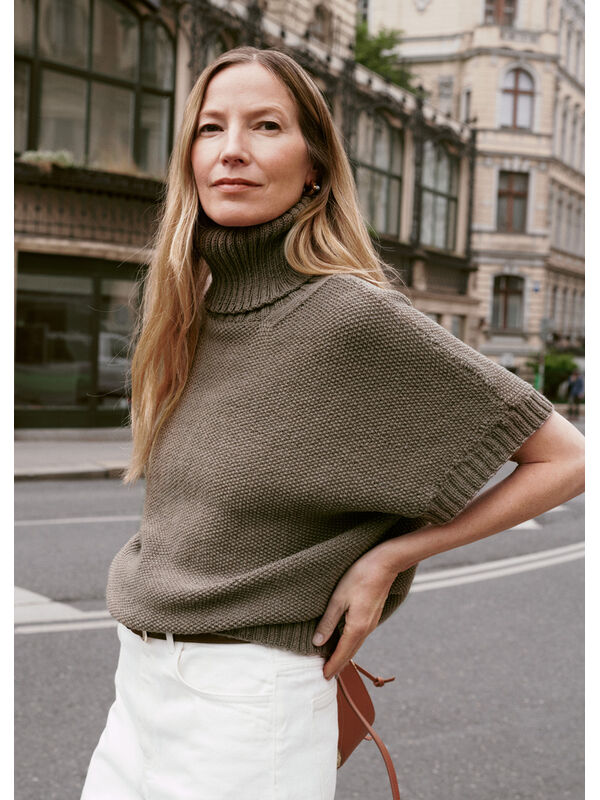 Lana Grossa PULLOVER Cool Wool Mélange - Strikkeoppskrift (SE)