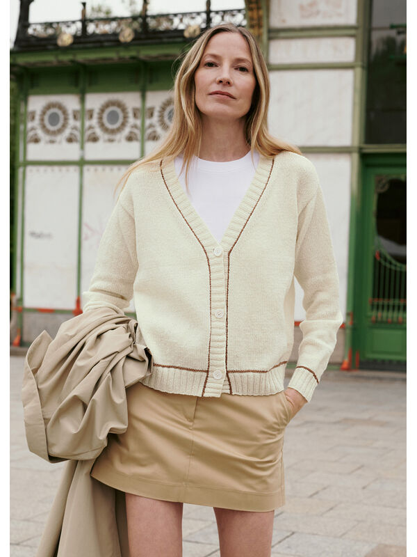 Lana Grossa CARDIGAN Cashmere 16 Fine - Strikkeoppskrift (SE)
