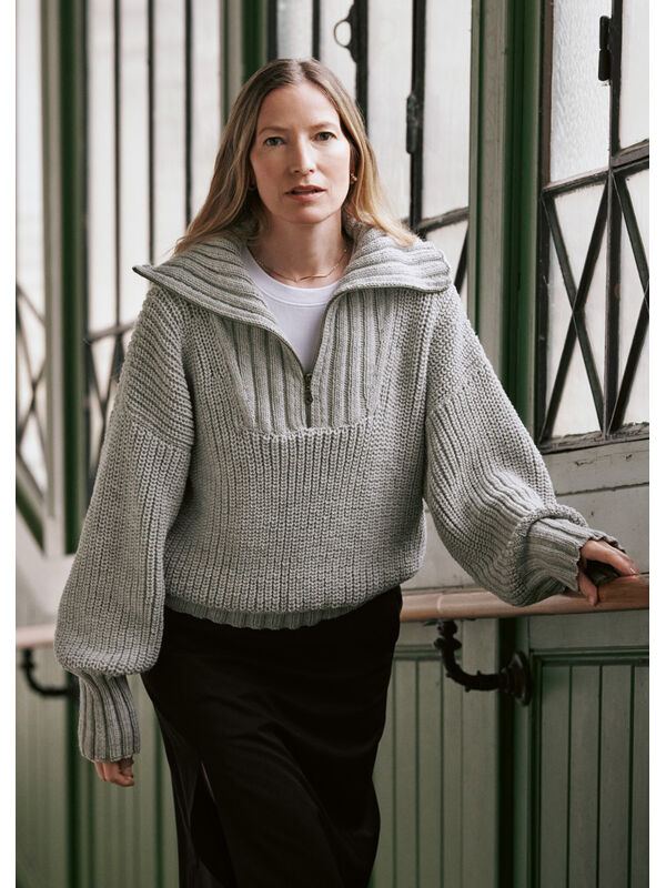 Lana Grossa PULLOVER Cool Wool Big - Strikkeoppskrift (SE)