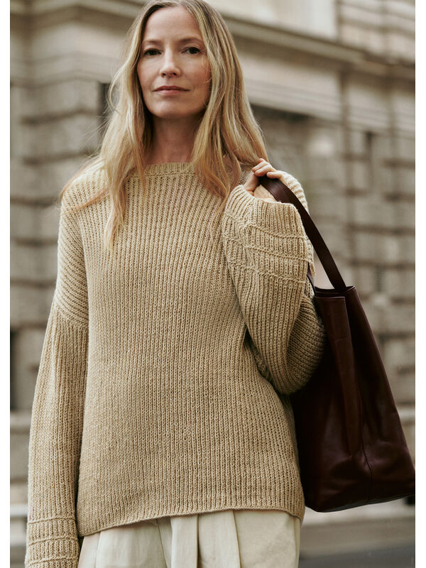 Lana Grossa PULLOVER Cashmere Love - Strikkeoppskrift (NO)
