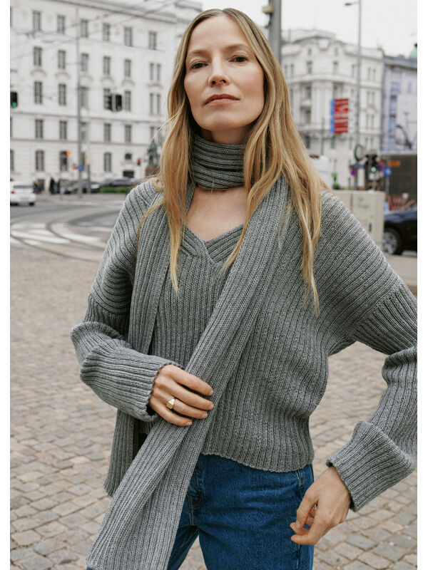 Lana Grossa SJAL Merino Superiore - Strikkeoppskrift (SE)