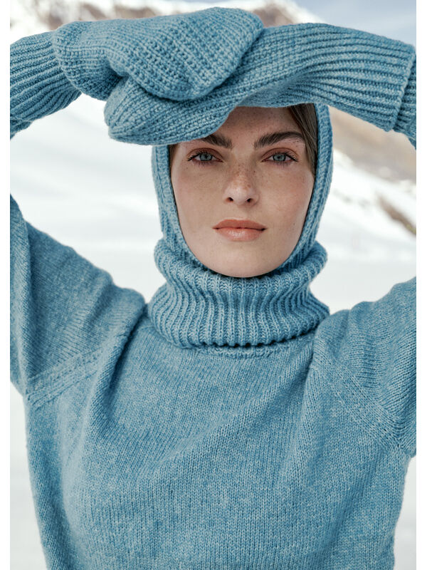 Lana Grossa LUE Cashmere 16 Fine - Strikkeoppskrift (SE)