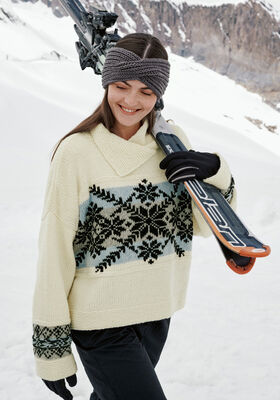 PULLOVER Cool Merino - Strikkeoppskrift (DK) fra Lana Grossa