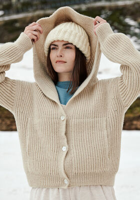 JAKKE Landlust Alpaka Merino 100 - Strikkeoppskrift (SE) fra Lana Grossa