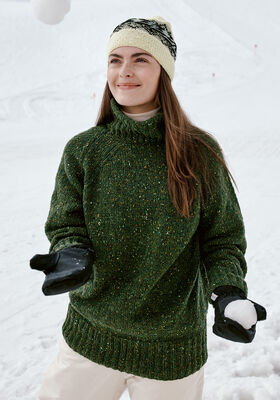 PULLOVER Landlust Soft Tweed 180 - Strikkeoppskrift (SE) fra Lana Grossa