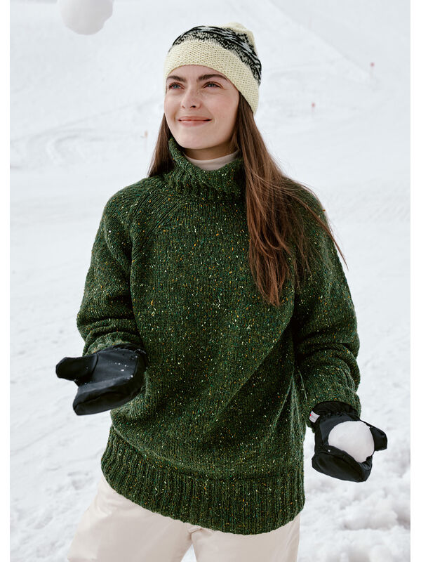 Lana Grossa PULLOVER Landlust Soft Tweed 180 - Strikkeoppskrift (SE)