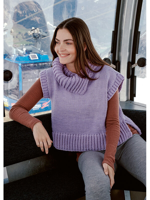 Lana Grossa PULLOVER Superbingo - Strikkeoppskrift (SE)