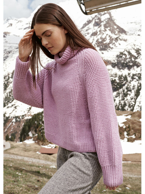 Lana Grossa PULLOVER Landlust Alpaka Merino 160 - Strikkeoppskrift (NO)