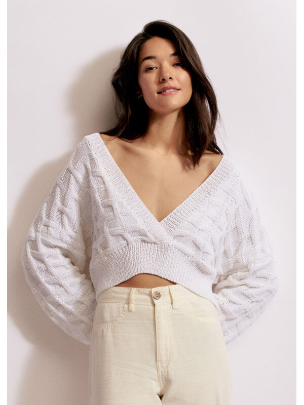 Lana Grossa PULLOVER Landlust Baumwolle - Strikkeoppskrift (SE)