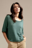 Lana Grossa T-SHIRT Alta Moda Cotolana - Strikkeoppskrift (SE)
