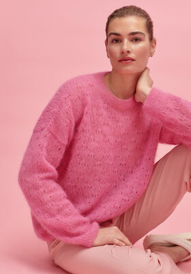 PULLOVER Silkhair - Strikkeoppskrift (NO) fra Lana Grossa