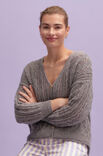 Lana Grossa CARDIGAN Ecopuno - Strikkeoppskrift (SE)