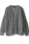 Lana Grossa CARDIGAN Ecopuno - Strikkeoppskrift (SE)