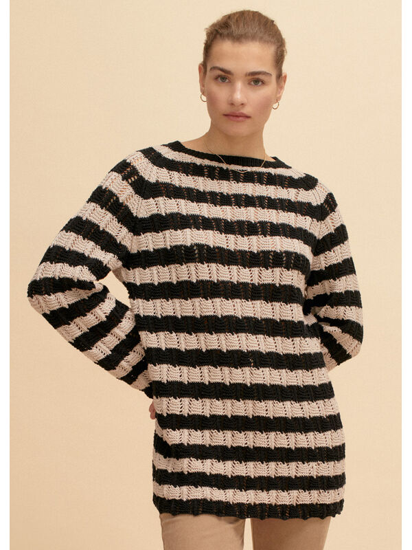 Lana Grossa PULLOVER Elastico - Strikkeoppskrift (SE)
