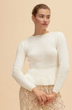 Lana Grossa PULLOVER Elastico - Strikkeoppskrift (SE)