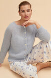 Lana Grossa CARDIGAN Silkhair - Strikkeoppskrift (NO)