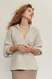 Lana Grossa PULLOVER Natural Alpaca Pelo - Strikkeoppskrift (SE)