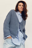 Lana Grossa CARDIGAN Cool Wool Seta - Strikkeoppskrift (SE)