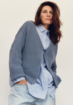 CARDIGAN Cool Wool Seta - Strikkeoppskrift (SE) fra Lana Grossa