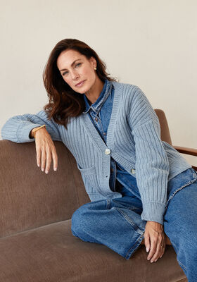 CARDIGAN Landlust Alpaka Merino 160 - Strikkeoppskrift (SE) fra Lana Grossa