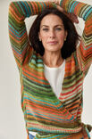 Lana Grossa SLÅ-OM-CARDIGAN Colorissimo 2 - Strikkeoppskrift (SE)