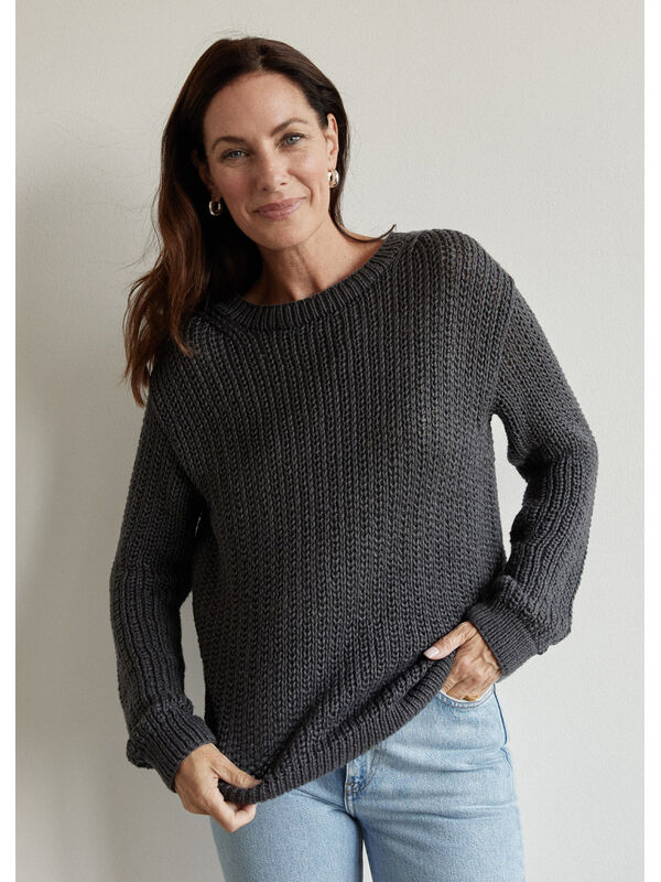 Lana Grossa PULLOVER Puro Vegano - Strikkeoppskrift (NO)