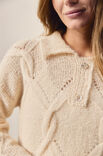 Lana Grossa POLO-SWEATER Setasuri - Strikkeoppskrift (SE)