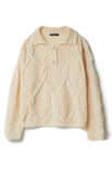 Lana Grossa POLO-SWEATER Setasuri - Strikkeoppskrift (SE)