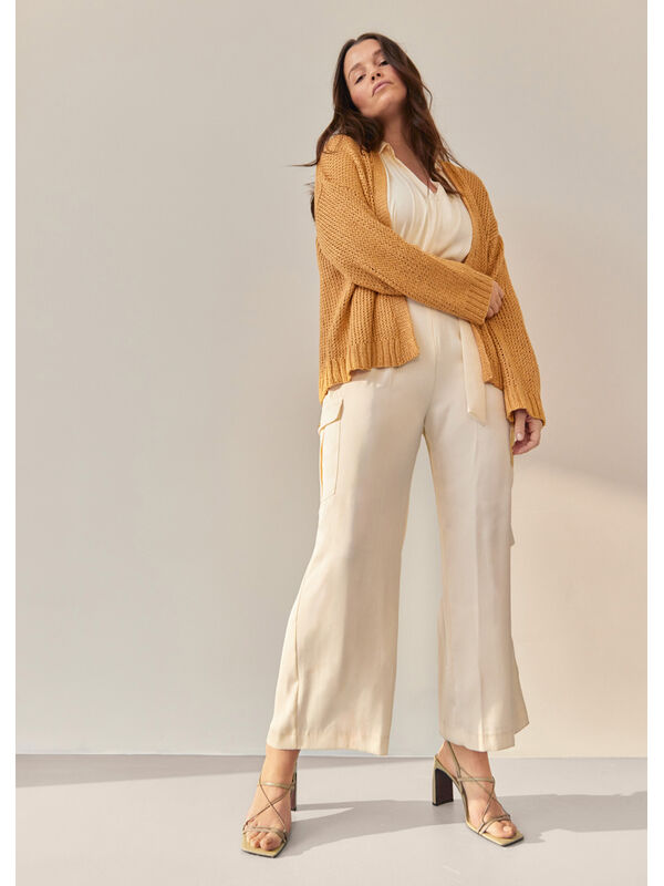 Lana Grossa CARDIGAN Linarte - Strikkeoppskrift (SE)