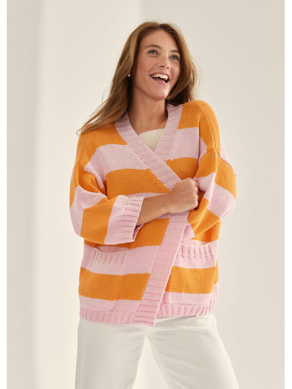 Lana Grossa CARDIGAN Promessa - Strikkeoppskrift (NO)