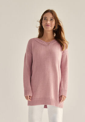 PULLOVER Landlust Baumwolle - Strikkeoppskrift (SE) fra Lana Grossa