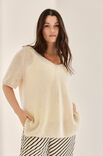 Lana Grossa T-SHIRT Setapura & Silkhair - Strikkeoppskrift (SE)