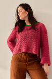 Lana Grossa PULLOVER Linissimo - Hekleopskrift (SE)