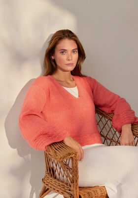 PULLOVER Alta Moda Cotolana - Strikkeoppskrift (NO) fra Lana Grossa