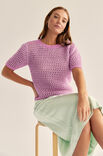 Lana Grossa T-SHIRT Elastico & Ecopuno - Strikkeoppskrift (SE)