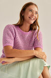 Lana Grossa T-SHIRT Elastico & Ecopuno - Strikkeoppskrift (SE)