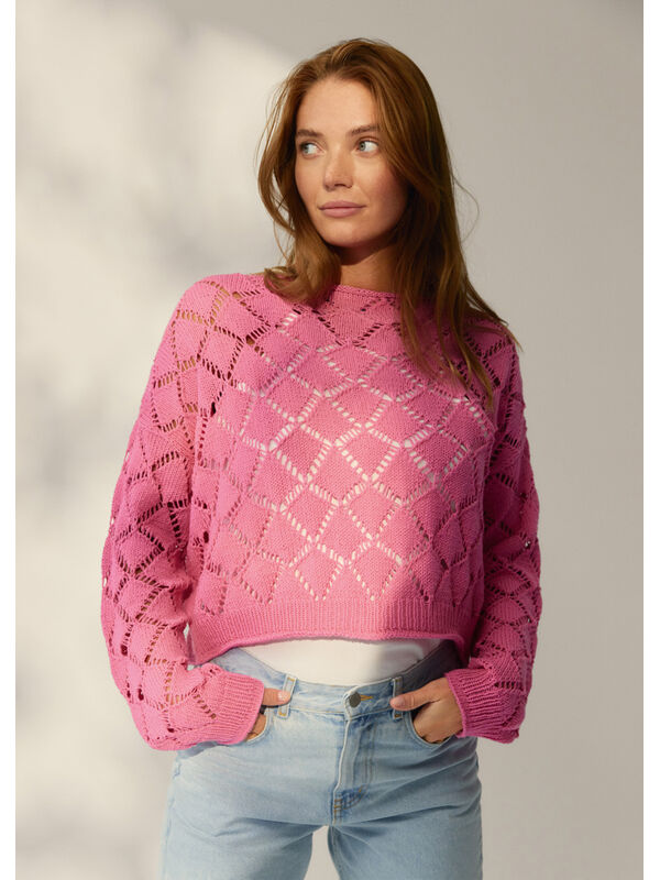 Lana Grossa PULLOVER Elastico - Strikkeoppskrift (SE)