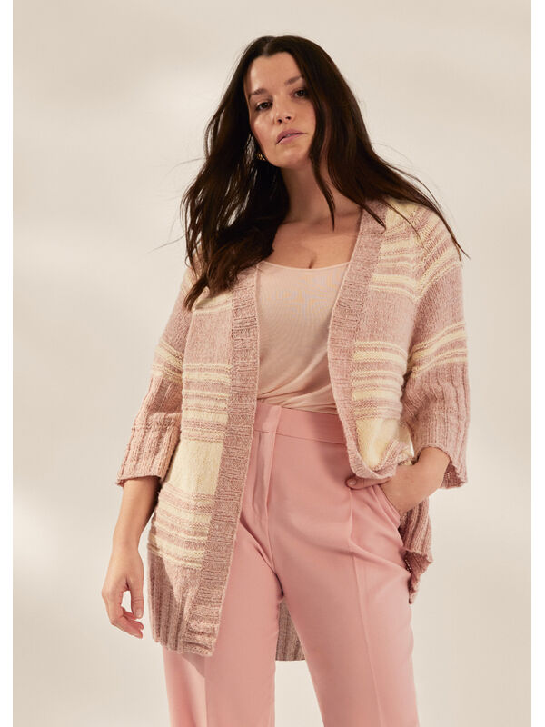 Lana Grossa CARDIGAN Alta Moda Cotolana & Bella - Strikkeoppskrift (SE)