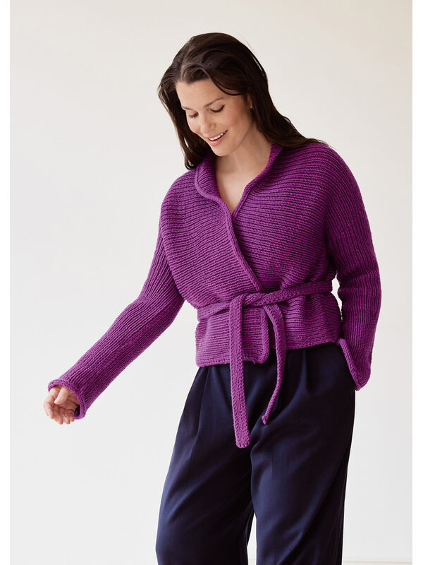 Lana Grossa CARDIGAN Bingo - Strikkeoppskrift (DK)