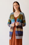 Lana Grossa CARDIGAN Cool Wool Vintage - Strikkeoppskrift (DK)