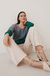 Lana Grossa PULLOVER Cool Wool Vintage - Strikkeoppskrift (DK)
