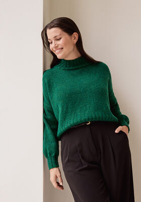 PULLOVER Alta Moda Alpaca - Strikkeoppskrift (SE) fra Lana Grossa