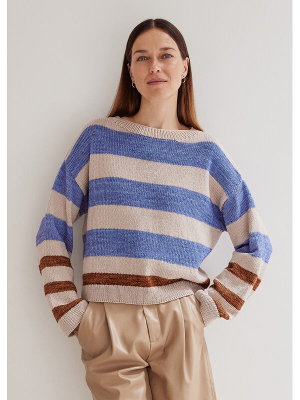 Lana Grossa PULLOVER Cool Wool & Cool Wool Vintage - Strikkeoppskrift (SE)