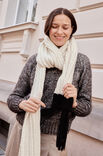 Lana Grossa SJAL  Cool Merino Big - Strikkeoppskrift (SE)