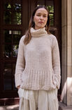 Lana Grossa PULLOVER Soffio - Strikkeoppskrift (DK)