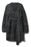 Lana Grossa CARDIGAN Cool Wool & Cool Wool Lace - Strikkeoppskrift (DK)