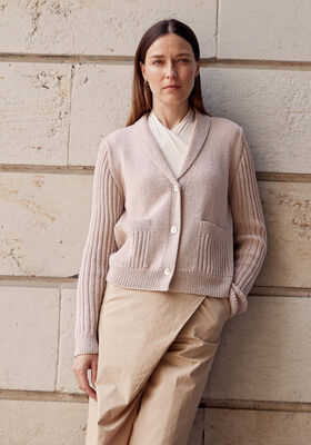 JAKKE Cool Wool Seta - Strikkeoppskrift (DK) fra Lana Grossa