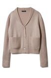 Lana Grossa JAKKE Cool Wool Seta - Strikkeoppskrift (DK)